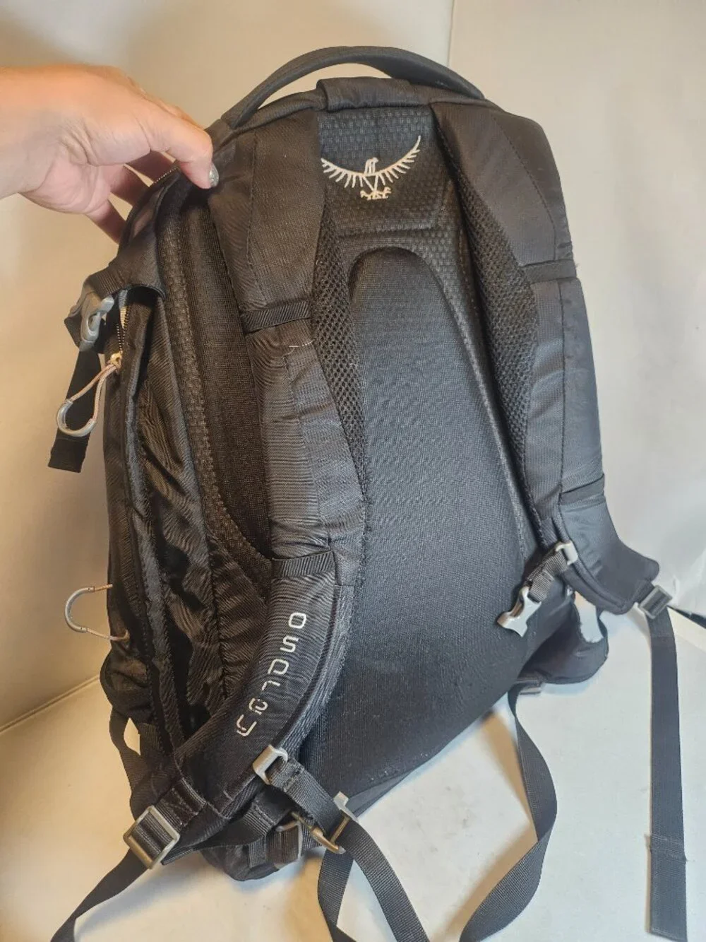 Osprey Nebula 24/7 Black Backpack  hiking, commuter or work bag